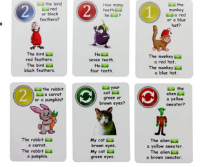 Have Got Fun Cards, (Глагол Have Got), игра на англ.яз.