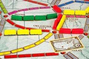 Ticket to ride. Билет на поезд: Америка, игра