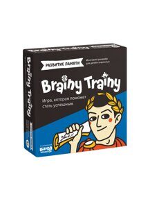 Развитие памяти, игра-головоломка, BRAINY TRAINY